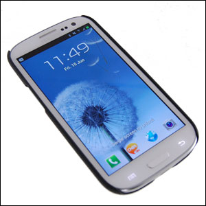 Metal-Slim Protective Case For Samsung Galaxy S3 - Graphite