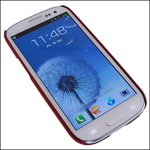Coque Samsung Galaxy S3 Metal-Slim Protective – Rouge - face avant