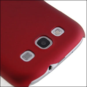 Coque Samsung Galaxy S3 Metal-Slim Protective – Rouge - caméra