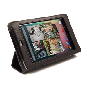 Housse Google Nexus 7 SD TabletWear SmartCase - Noire - profil