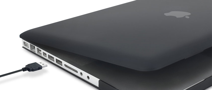 Olixar ToughGuard MacBook Pro 15 inch Hard Case (A1286) - Black