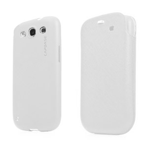 Pack Protection Samsung Galaxy S3 Capdase Xpose & Luxe - Blanc - étui