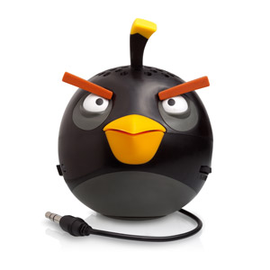 Mini enceinte Gear 4 Angry Bird G4G779G – Black Bird - en face