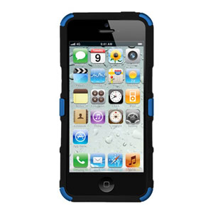 Funda iPhone 5S / 5 Sedio Dilex con soporte incorporado - Azul