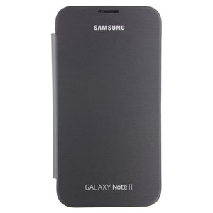 Flip Cover officielle Samsung Galaxy Note 2 EFC-1G6FBECSTD – Argent – EFC- 1J9FSEGSTD 1