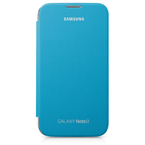 Flip Cover officielle Samsung Galaxy Note 2 EFC-1G6FBECSTD – Bleue – EFC- 1J9FBEGSTD