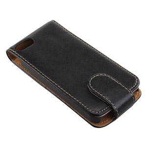 Leather Style Flip iPhone 5 Tasche