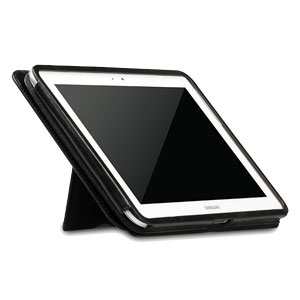 Zenus Galaxy Note 10.1 Masstige Lettering Folder Case - Black