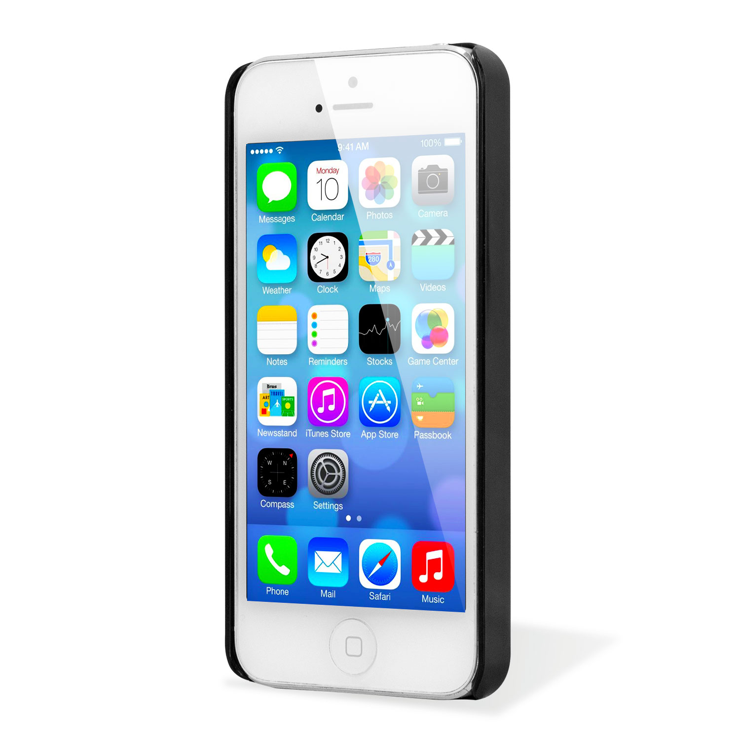 Jivo "Alu-Case" One-Piece Snap-On iPhone 5S / 5 Case - Black