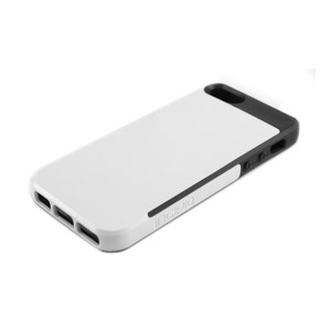 Incipio Faxion Case for iPhone 5 - White / Grey