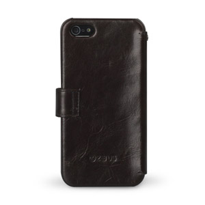 Funda iPhone 5 Zenus Estime Leather Diary Series - Marrón