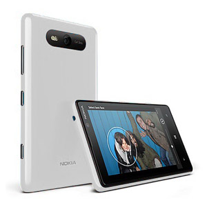 Nokia Original Lumia 820 Wireless Charging Shell CC-3041WH - White