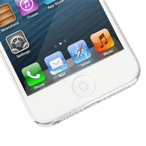 Protection d’écran iPhone 5 Moshi iVisor XT - Blanche1