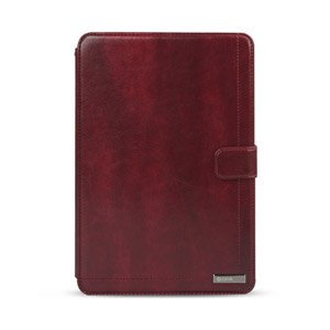 Zenus Heritage Leather Diary Case - Wine Red
