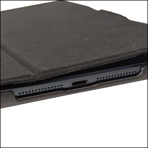 Macally iPad mini slim case and stand - Black