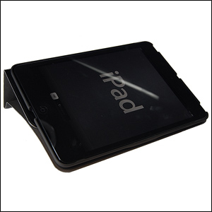 Macally iPad mini Rotating Folio Case with Stand- Black