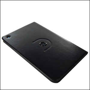 Macally iPad mini Rotating Folio Case with Stand- Black