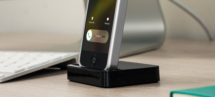 Dock iPhone 5S / 5C / 5 - Dock Lightning de chargement & sync. - Noir