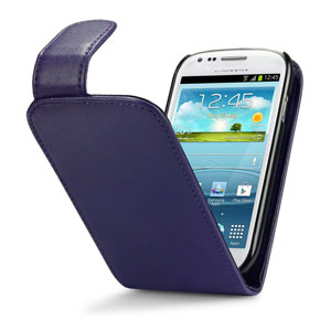 Housse Flip Samsung Galaxy S3 Mini - Violette