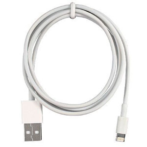 iPhone 5 Lightning Charge and Sync Dock with Lightning Cable - White