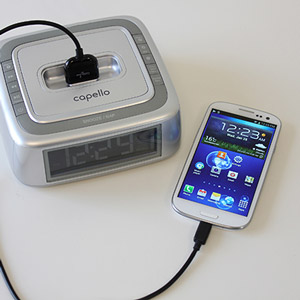 Adaptador bases Apple de conector 30 pin a Dispositivos Samsung - CableJive SamDock