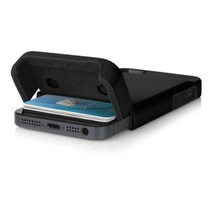 Incipio Stashback Credit Card Case for iPhone 5 - Black