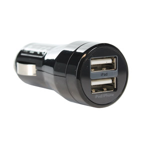 Kensignton Powerbolt 3400 mA Dual Car Charger with Lightning Cable