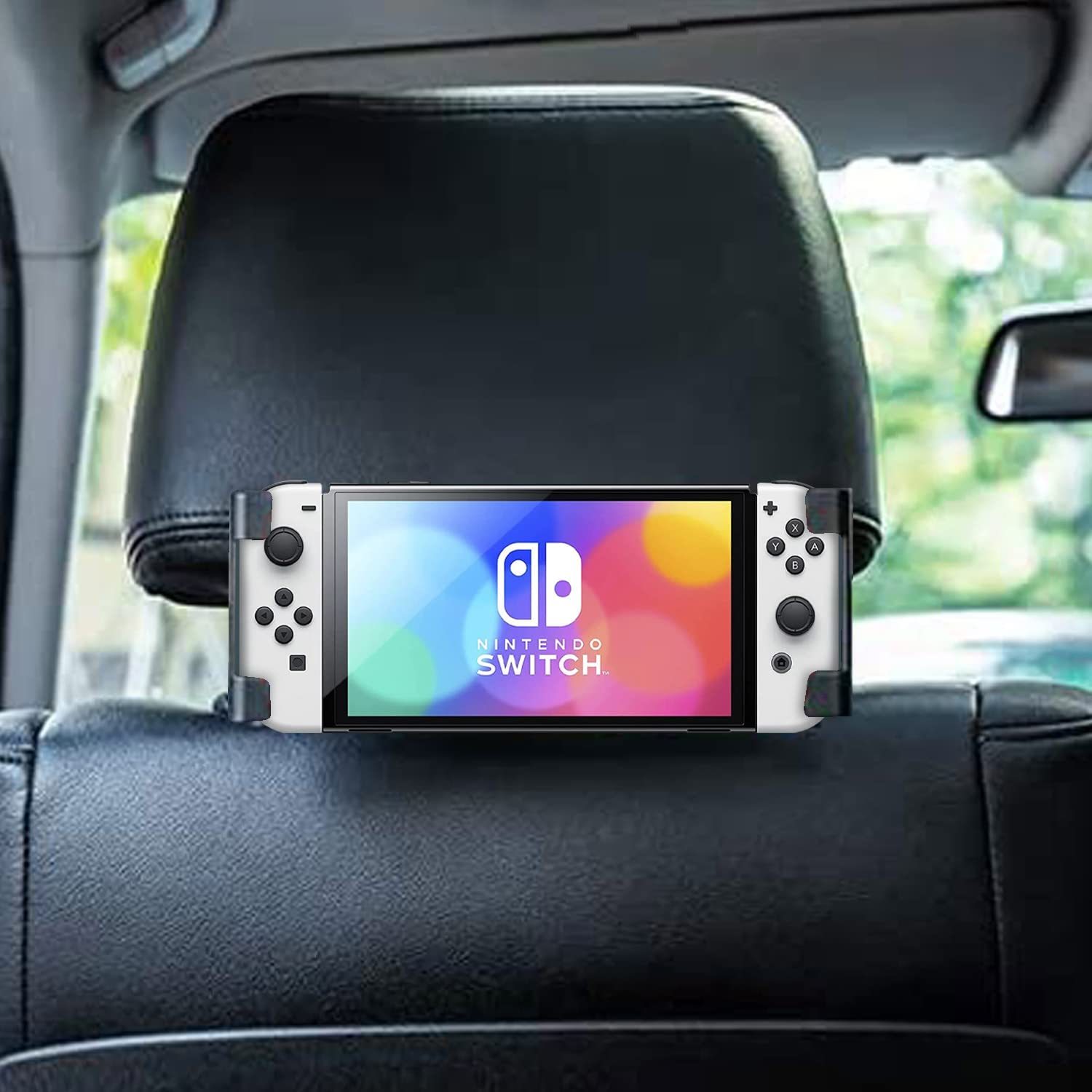 Olixar Headrest Mount with Nintendo Switch