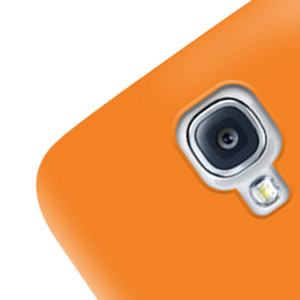 FlexiShield Case for Samsung Galaxy S4 - Orange