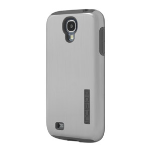 Incipio DualPro Shine Case for Samsung Galaxy S4 - Silver