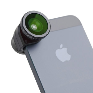 Olloclip iPhone 5 Fisheye, Wide-angle, Macro Lens Kit - Black