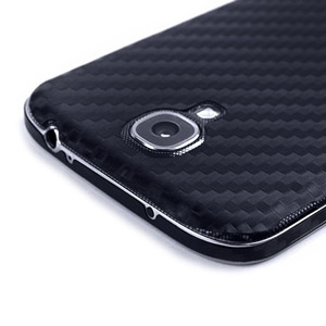 Funda Samsung Galaxy S4 Skin BodyGuardz Carbon Fibre Armor - Negra