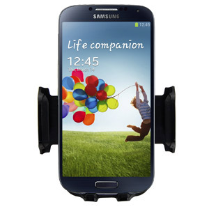 Pack Officiel Flip Cover, support voiture et chargeur pour Samsung Galaxy S4 - Noire 