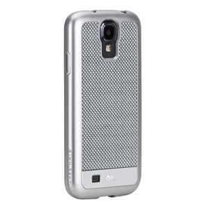Case-Mate Crafted Carbon Fibre Samsung Galaxy S4 Case - Silver