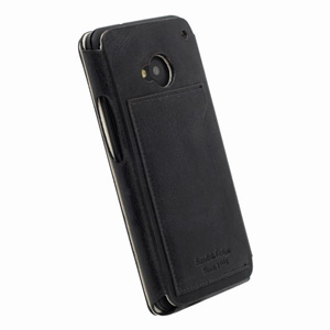 Krusell Kiruna FlipCover Leather Case for HTC One 2013 - Black