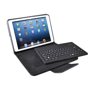 Funda iPad Mini 3 / 2 / 1 Avantree KB-Mini con teclado Bluetooth y soporte - Negra