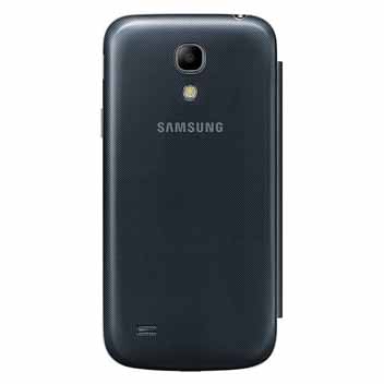 Official Samsung Galaxy S4 Mini S-View Premium Cover Case - Black