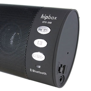 Pure Acoustics Hipbox GTX 20B Portable Bluetooth Speaker Black