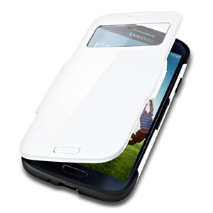 Slim Armor View Case for Galaxy S4 - infinity white