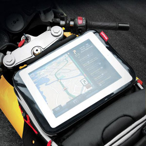 Funda estilo mochila universal para motocicletas Capdase MKeepe motocicletas- Tano 265A - Negra