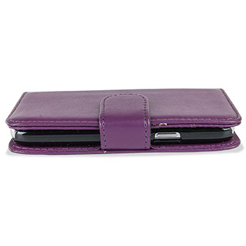 Samsung Galaxy S4 Mini Wallet Case - Purple