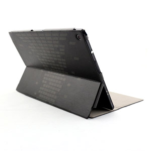 Housse Xperia Tablet Z iFlip and Stand Case Muvit - Noire