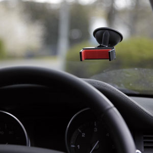 Support Voiture Universel Oso Grip ? Noir / Rouge
