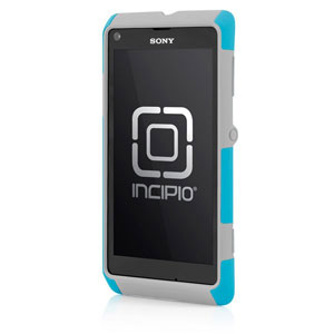 Incipio DualPro Case For Sony Xperia L - Cyan/Grey