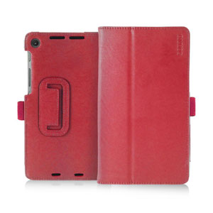 Sonivo Leather Style Case for Google Nexus 7 2 - Red