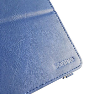 Sonivo Leather Style Case for Google Nexus 7 2 - Blue