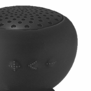 Gum Rock Bluetooth Portable Suction Speaker Stand - Black