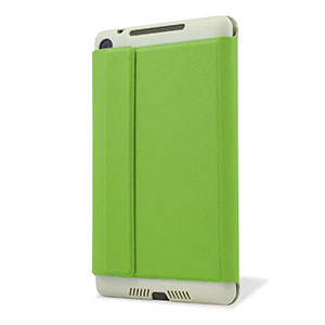 Leather Style Case Stand for Google Nexus 7 2 - Green
