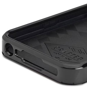 Case-Mate Brushed Aluminium for iPhone 5S/5 - Black