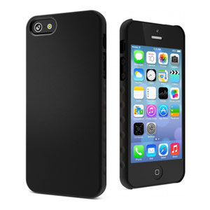 Funda iPhone 5S / 5 Cygnett AeroGrip Feel Ergonomic - Negra